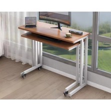 Anka Design Molle Tekerlekli Çiftli Çalışma Masası