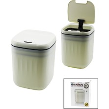 Selfbuysell Hareket Sensörlü=otomatik Aç-Kapa Kapak - Pilli Plastik Çöp Kovası 20LT (5324)