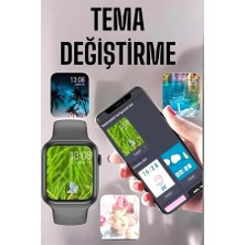 Selfbuysell Akıllı Saat Amoled Ekran Yeni Nesil Bluetooth Bağlantılı