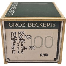 Groz Beckert Ayakkabı Iğnesi 12/80 / 134 PCR/PFX134 PCR/797 Pcr 100ADET