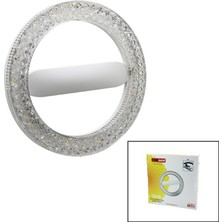 Selfbuysell Nisaluce EAMP-059/1 Mika Kristal Simit Model LED Ampul 36W E27 3 RENK=6500K 2700 Lumen (5324)