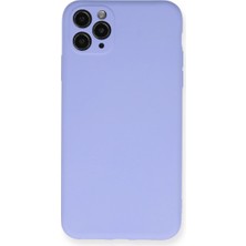 Selfbuysell Apple Iphone 11 Pro Max Kılıf Nano Içi Kadife Silikon - Lila