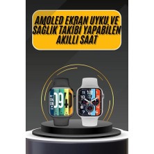 Selfbuysell Akıllı Saat Yeni Nesil Android ve Ios Uyumlu Titreşim Modlu Alarm Kronometre