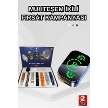 Selfbuysell Dokunmatik Akıllı Saat Yeni Nesil Kulaklık Kampanyası Bluetooth Bağlantılı Anc Özelliği