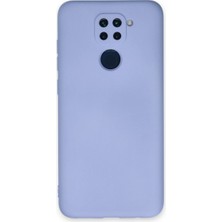 Selfbuysell Xiaomi Redmi Note 9 Kılıf Nano Içi Kadife Silikon - Lila