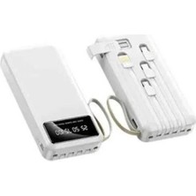 Selfbuysell 4 Çıkışlı 20.000 Mah Powerbank Taşınabilir Çoklu Giriş