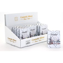 Selfbuysell Taşlı Istanbul Tasarımı El Aynası Ince Model 13