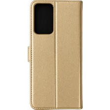 Selfbuysell Samsung Galaxy A91 / S10 Lite Trend S Plus Kapaklı Kılıf - Gold