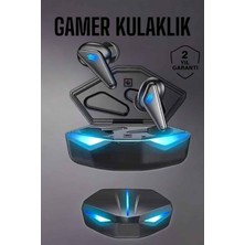 Selfbuysell Bluetooth Oyuncu Kulaklığı LED Işıklı Kablosuz Anc Özelliği
