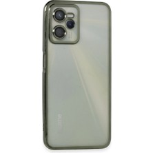Selfbuysell Realme C35 Kılıf Razer Lensli Silikon - Yeşil