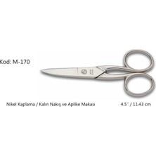 Selfbuysell Europe Kalın Nakış Makası Süper Kalite No:4.5 11,43 cm