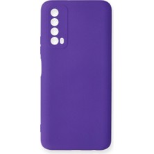 Selfbuysell Huawei P Smart 2021 Kılıf Nano Içi Kadife Silikon - Mor