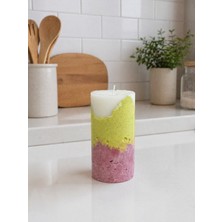 Beton Kütük Mum 13*7 cm