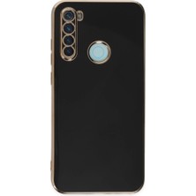 Selfbuysell Xiaomi Redmi Note 8 Kılıf Volet Silikon - Siyah