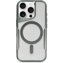 Selfbuysell Apple Iphone 12 Kılıf Boyi Magsafe Silikon Kapak - Yeşil