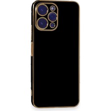 Selfbuysell Xiaomi Poco M6 Pro 5g Kılıf Volet Silikon - Siyah