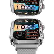 Selfbuysell Joko Od3 2.1 Inç IPS Ekran IP68 Su Geçirmez Konuşma ve Nfc Özellikli Akıllı Saat - Gümüş