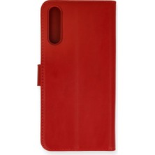 Selfbuysell Huawei P Smart S Kılıf Trend S Plus Kapaklı Kılıf - Kırmızı