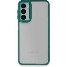 Selfbuysell Samsung Galaxy A14 4g Kılıf Dora Kapak - Haki Yeşil
