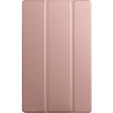 Selfbuysell Lenovo M10 Hd X306F Kılıf Tablet Smart Kılıf - Rose Gold