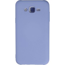 Selfbuysell Samsung Galaxy J7 Kılıf Nano Içi Kadife Silikon - Lila