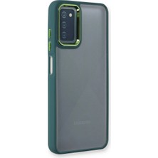 Selfbuysell Samsung Galaxy A03S Kılıf Dora Kapak - Haki Yeşil