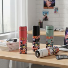 Selfbuysell Anime Baskılı Dijital Göstergeli Termos 500 ml Model 3