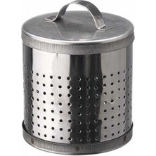 Selfbuysell Çelik Büyük Demlik Içi Çay Süzgeç Yükseklik= 7cm Çap= 6cm (5324)