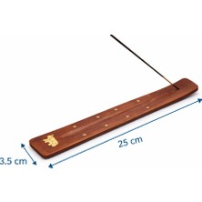 Selfbuysell Ahşap Kayık Tütsülük Maun