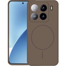 Selfbuysell Joko Xiaomi Mi 15 Pro Kılıf Jully Magsafe Kapak - Kahverengi