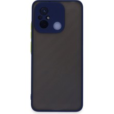 Selfbuysell Xiaomi Redmi 12C Kılıf Montreal Silikon Kapak - Lacivert