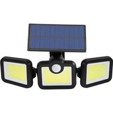 Hareket Sensörlü Solar Bahçe Lambası Güçlü LED Duvar Projektörü - Lisinya