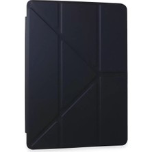 Derin Stok Newface Galaxy Tab A9 Kılıf Kalemlikli Mars Tablet Kılıfı - Lacivert