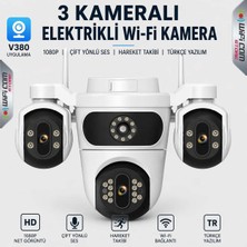 Wificam V880 3 Kameralı 1080P Wıfı Ptz Kamera