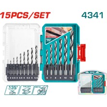 TACSDL51506 - Total 15 Parça Hss Matkap Uç Seti