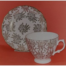 My Balli Store Antika Gold Royal Vale  Porselen Çay Fincanı