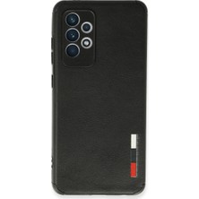 Selfbuysell Samsung Galaxy A72 Kılıf Loop Deri Silikon - Siyah