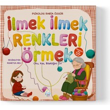 Mahlas Yayınları Psikolog Rabia Özgür - Ilmek Ilmek Renkleri Örmek: Oku, Kes ve Bilekliğini Ör!