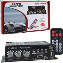 Derin Stok Magicvoice YW-406L 12 Volt 100 Watt Motosiklet Bluetooth Amfi Usb/sd 2 Kanal Pazarcı - Anfi (154X80