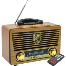 Nacario Magicvoice MV-115BT USB - Sd - Fm - Bluetooth Destekli Nostaljik Radyo