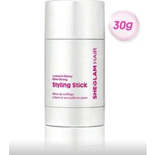 My Balli Store Sheglam Haır Parlaklık ve Şekillendirici Stick - 30G, Saç Düzleştirici Wax Stick