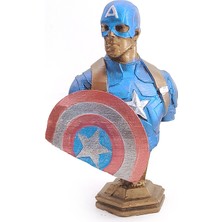 Selfbuysell Captain America Büst Küçük Boy