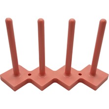 Bdr Dikiş Makinesi Mıknatıslı Masura Koyma Aparatı 4'lü Pembe Renk / BD-0054