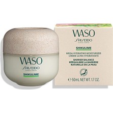 Shiseido Waso Shikulime Mega Hydrating Moisturizer 50 ml – Yoğun Nemlendirici, Cilt Bariyeri Güçlendirici & Canlandırıcı Yüz Kremi