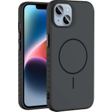 Apple iPhone 14 Kılıf M-Safe Şarj Özellikli Zore Tea Kapak
