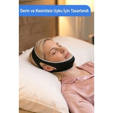 Moda Large Horlama Önleyici Yüz Korsesi Gıdı Toparlayıcı Çene Şekillendirici Yüz Maskesi Çene Boyun Bandı