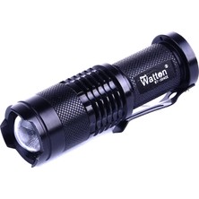 Watton Mini LED Fener Küçük Boy Yüksek Aydınlatma Gücü Kompakt Taşınabilir Model WT-304