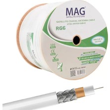 Nacario Mag RG59 Fa Mini Dual Bitişik Kablo 300 mt