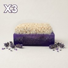 Argentum Natural Lavanta Kabak Lifli Sabun Avantajlı Paket
