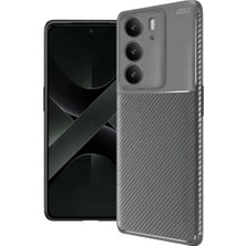 Selfbuysell Realme C75 4g Auto Focus Karbon Kapak - Gri